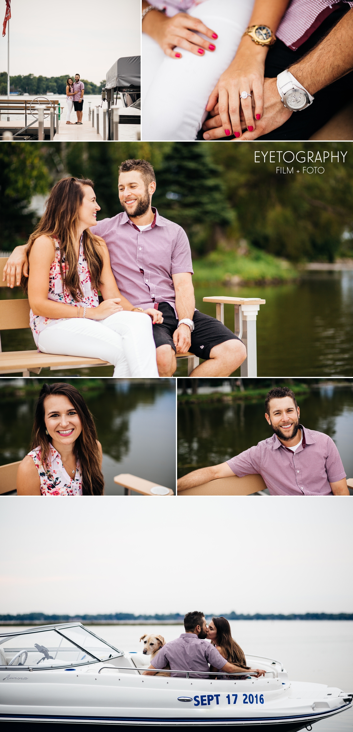Engagement Session on a Lake | Andrea + Chris | Eyetography Film + Foto Minneapolis, MN 2