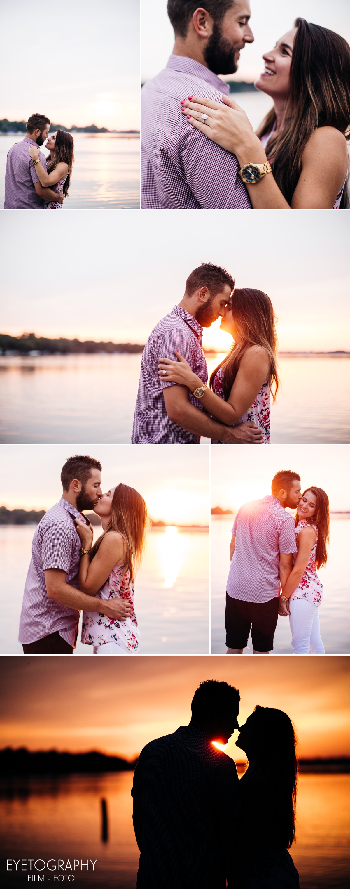 Engagement Session on a Lake | Andrea + Chris | Eyetography Film + Foto Minneapolis, MN 4